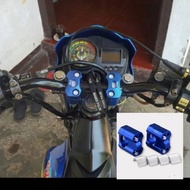 QUALITY Paket stang RZR plus raiser stang biru cnc motor satria fu