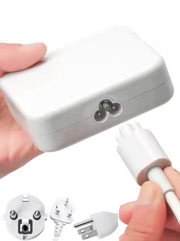 WESAPPA Silver 143W 15.8V 9.05A for iMac 24inch M1 A2439 A2438 A2290 2021 2022Year Power Adapter EU 