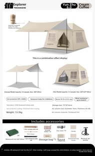 TanXianZhe | Automatic Inflation Tent Outdoor Camping Waterproof Windproof