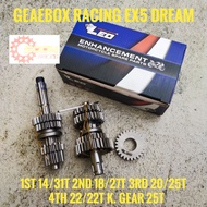 EX5 GEARBOX LEO RACING HONDA EX5 DREAM FULL SET