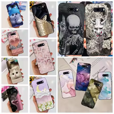For LG G8X ThinQ Case Camera Protection Soft Clear Back Cover For LG V50S Thinq LGV50 ThinQ Phone Bu