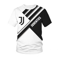 Korean Star Same Style💖Summer Juventus Unique Brothers T-shirt 3D Loose Brothers Thin Casual Handsom