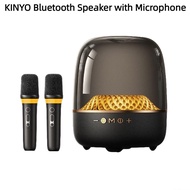 KINYO Bluetooth Audio Microphone LP90PRO Microphone Integrated Family ktv Speaker Set Household Glas
