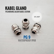 Gland Stainless PG9 Cable Gland Brass Nickel Cable