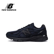 NB 990V4 navy Running shoes blue