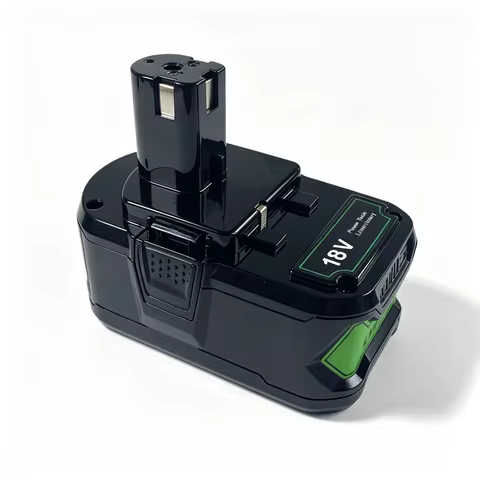 8.0Ah 18V Li‑ion Battery Pack For Ryobi ONE+ P107 P108 Cordless Power Tools,10C Discharge Rechargeab