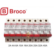 Mcb original mcb 1 phase 2A to 40A competitive price
