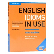 Milu English Idioms In Use Intermediate Learning Tool Book Original English Books