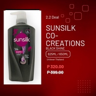 Sunsilk Co Creations (Thailand) BLACK SHINE 625ml / 650ml