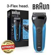 Braun series 310s rechargeable electric razor blue
