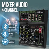 - CYMIC USB Audio Mixer Bluetooth Karaoke 4 Channel 99 DSP Effects - LM4-DSP -