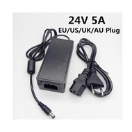 Universal power adapter charger dc 24v 5A supply AC 100-240v 24 VOLT 5 ampere fog steam humidifier 2