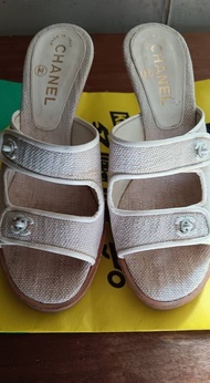 Chanel Slingback Sandals