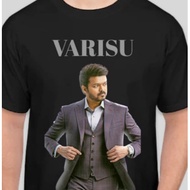 PRINTMASTER New short sleeve VIjay Varisu t-shirt