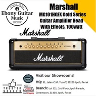 Marshall  MG101HGFX Gold Series Guitar Amplifier Head  With Effects, 100watt