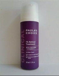 😭正品正貨，蝕賣Paula's Choice retinol A醇30ml, 可Paula's choice c15 維他命c同用, Retinaldehyde A醛 cerave, neutroge