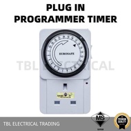 (SIRIM) 13A 24Hours Plug In Timer 24HRS Timer Switch Programme Timer