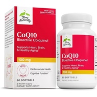 Terry Naturally CoQ10 BioActive Ubiquinol - Cellular Energy Support Supplement - BioActive CoQ10 Sup