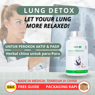 Lung Cleanser untuk Paru Paru - Supplement detoxification paru-paru, Pembersih Paru paru - Lung heal