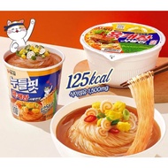 [125kcal] NOODLE FIT Yukgaejang Cup Noodle Flavor 35.5g x 8 Packs Korean Instant Noodles