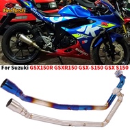 Slip For Suzuki GSX150R GSXR150 GSX-S150 GSX S150 Motorcycle Full System Exhaust Escape Modify Stain