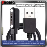 Magnetic Charging Cable for DGS10/New X7/Sanag 4 Pin 60CM Bone Conduction Bluetooth Sports Swimming 