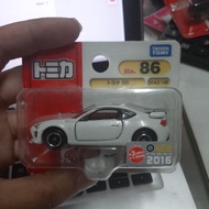 Tomica 86 Toyota 86 2016 Sticker