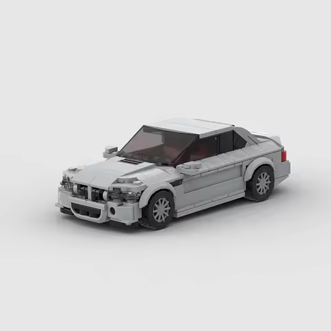 City Car Classic Rally Model - Creative DIY Car Kit, City Racing Collection Series, Perfect Christma