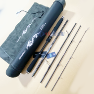 Hirushima NX 6615 5-piece travel lure rod