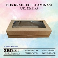 CAKE box 22x11x5 Sponge Cake box Brownies box/ Cake box Craft/ Brownies Cake box Cake box