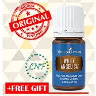 Young Living White Angelica Essential Oil (5ml) + Free Reusable Bag