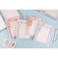 A5 Binder 20 Holes TransparentGirl and Animal Cover