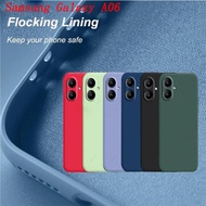 สำหรับ Samsung Galaxy A06เคส4G 5G ปก Samsung Galaxy A06 A16ทองเคสสำหรับ Coque Soft TPU ของเหลวเดิมเค