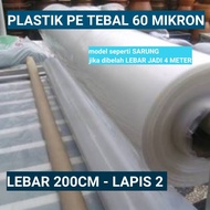 Plastik Roll Jumbo Super Tebal | Plastik Roll Cor Anti Panas Matahari | Plastik UV