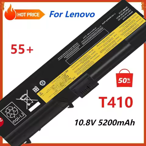 T410 Laptop Battery for Lenovo ThinkPad L512 L412 L520 E425 E520 E525 W520 T410 T420 T520 T510 42T47