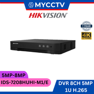 HIKVISION CCTV DVR 8CH Digital Video Recorder/Decorder 8 Channel Turbo HD DS-7208HUHI-M1/S/iDS-7208H