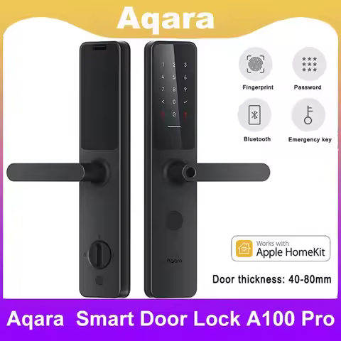 Aqara Smart Door Lock A100 Pro Zigbee Bluetooth5.0 A100Pro Smart Lock Bluetooth Fingerprint Unlock W