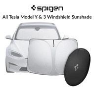 Spigen  All Tesla Model Y & 3 Front Windshield Sunshade Tesla Accessories TO260 Car Accessories