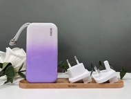WiWU 10000mAh Fast Charging Power Bank JC-23 iPhone 15 帶充電線高速移動 外置充電器 移動電源 powerbank 尿袋 charger 手機充電