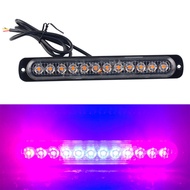 【In Stock】12 LED Car Strobe Police Light DC12V Car Auto Car Truck SUV Front and Rear Gear Safety War