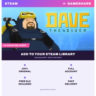 DAVE THE DIVER | Steam PC Game | FULL GAME | 24H AUTO DELIVERY | ORIGINAL | OFFLINE