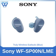 Sony [ WF-SP800N/LME ] Truly Wireless Earbuds (Blue)