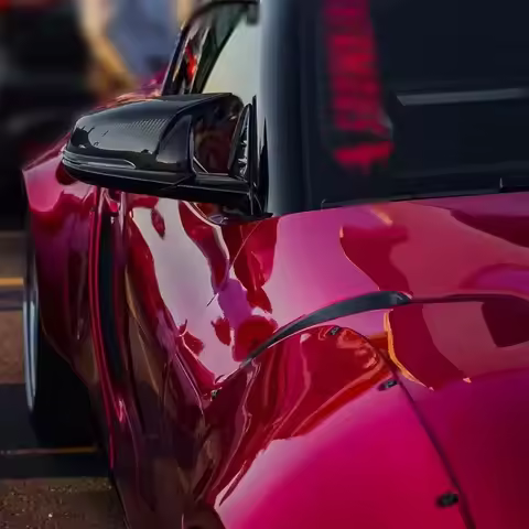 Carbon Fiber Rearview Mirror Caps for Toyota GR Supra A90 A91 MKV 2019-2023 Carbon Side View Mirror 