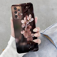 HP Samsung Galaxy A13 4G Case - Fashion Flower Case - Samsung Galaxy A13 4G Softcase - Samsung Galax