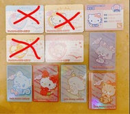 全新 Sanrio 三麗鷗 character ranking card 2024 繁中 卡 咭 購物特典卡 特典咭 閃卡 閃咭