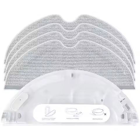 A67P-Replacement Mop For Dreame D9 / D9 Max D9 Pro/L10 Pro Vacuum Cleaner Accessories Microfiber Mop