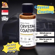 [SG] Car Crystal Coating Plastic Restorer 🚘 Bike Coating Bicycle Coating Plastic Parts Agent Car Coa