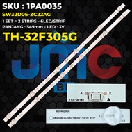 Backlight TV PANASONIC 32 Inch TH-32F305G SW32D06-ZC22AG