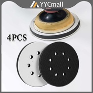 4Pcs Sanding Pad 8-Hole Soft Sponge Interface Pad Soft Density Interface Pad Cushion Pad Sanding Pad