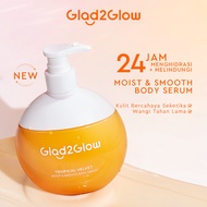 Glad2Glow Creamy Berry Overnight Bright Body Serum 300ml Glad2Glow Whitening Body Lotion Body Cream